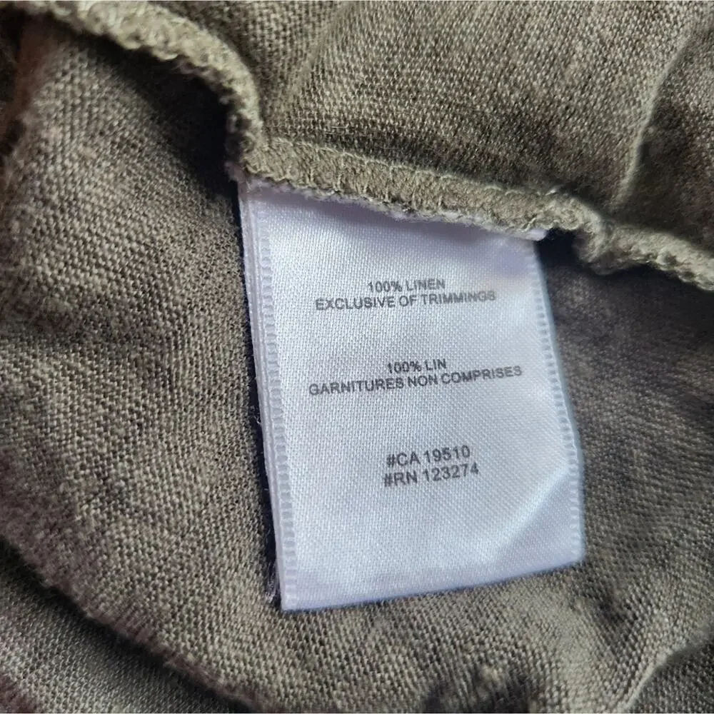 Lole Linen Drawstring Top Large - Picture 7 of 7